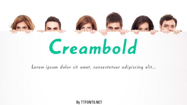 Creambold example