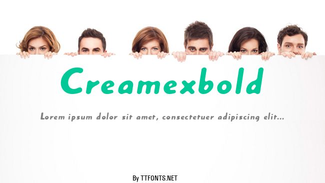 Creamexbold example