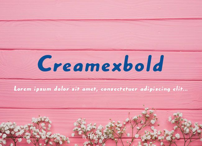 Creamexbold example