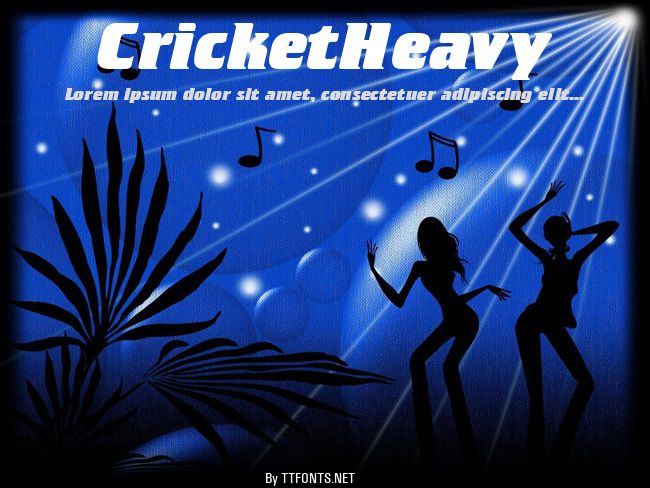 CricketHeavy example