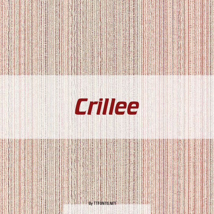 Crillee example