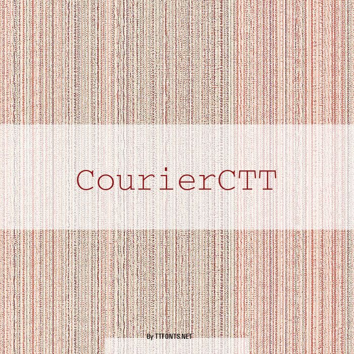 CourierCTT example