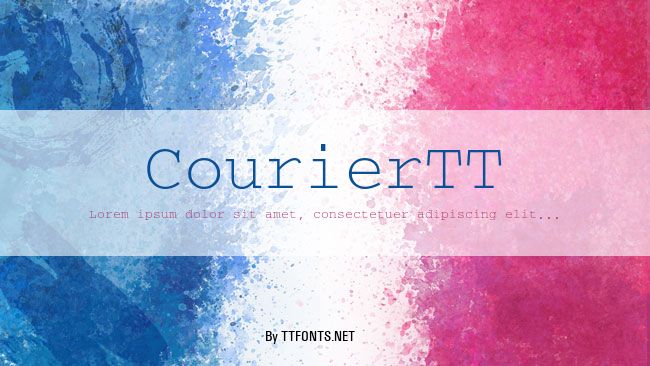 CourierTT example