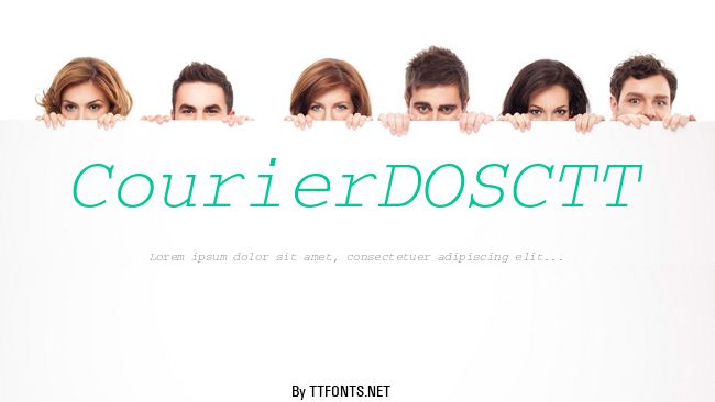 CourierDOSCTT example
