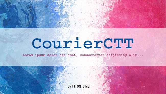 CourierCTT example