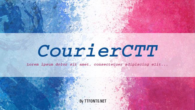 CourierCTT example
