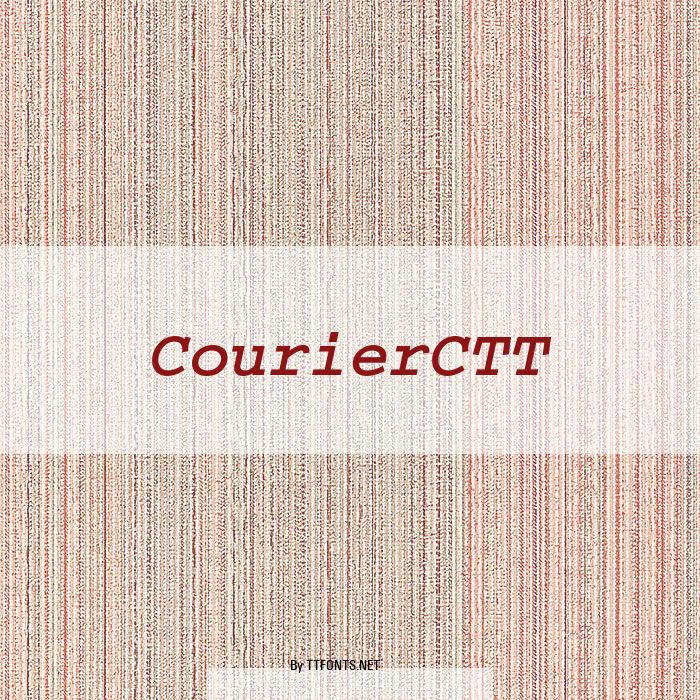 CourierCTT example