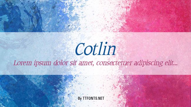 Cotlin example