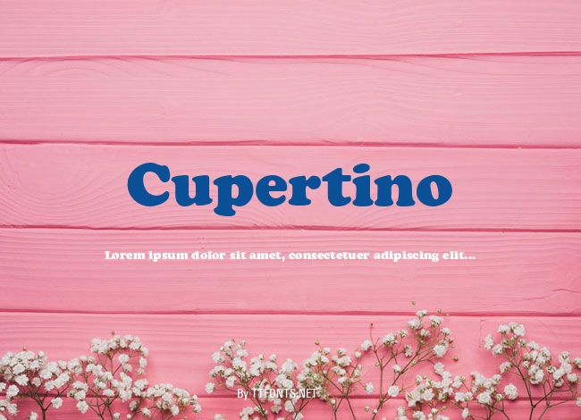 Cupertino example