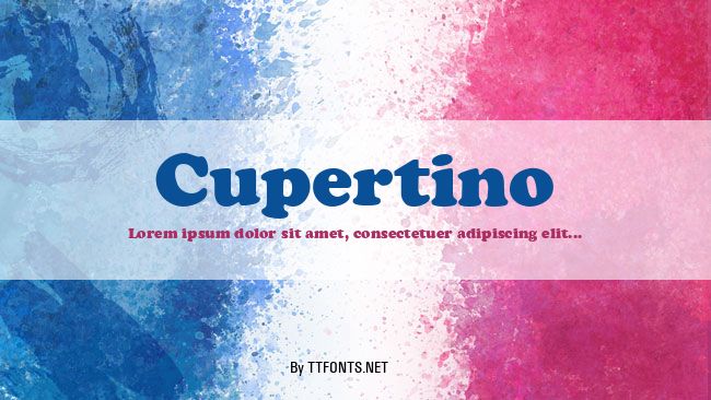 Cupertino example
