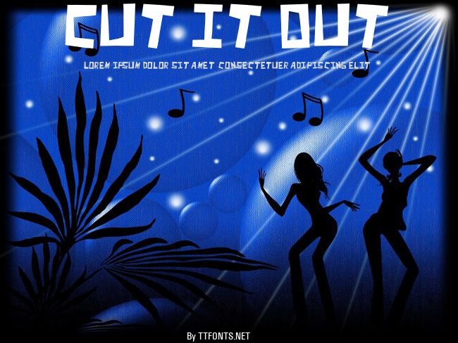 Cut It Out example