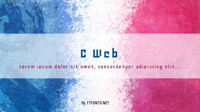 C Web example