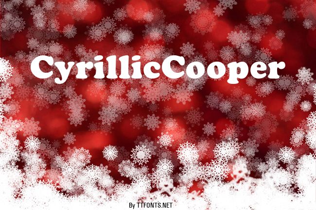 CyrillicCooper example