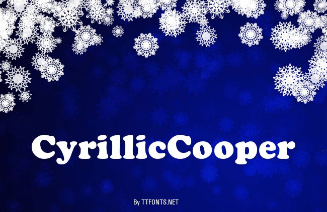CyrillicCooper example