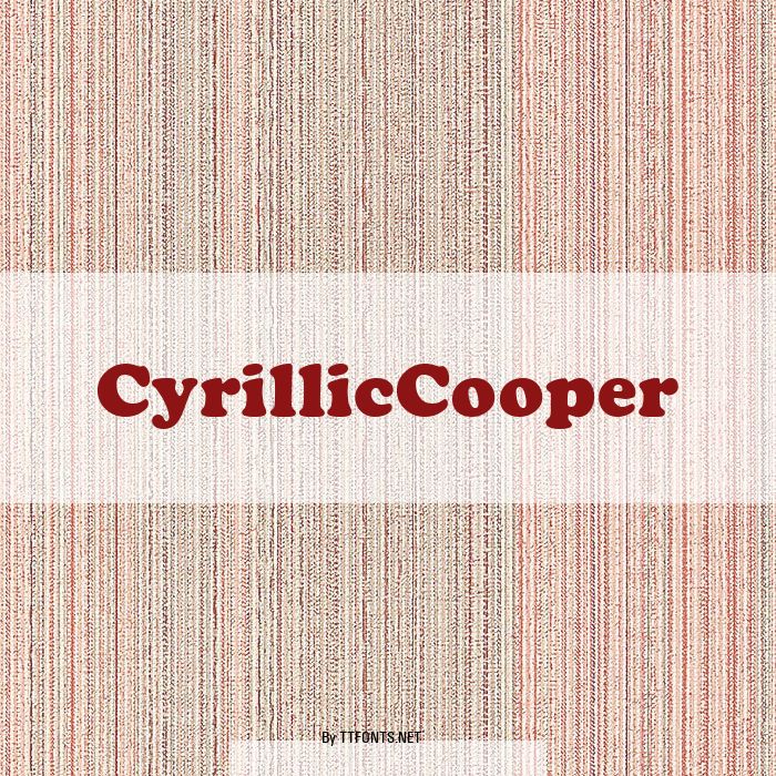 CyrillicCooper example