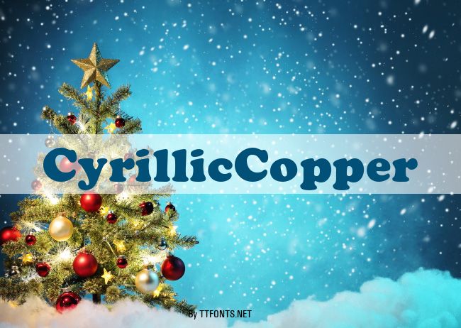 CyrillicCopper example