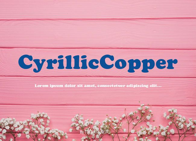 CyrillicCopper example