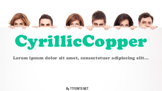 CyrillicCopper example