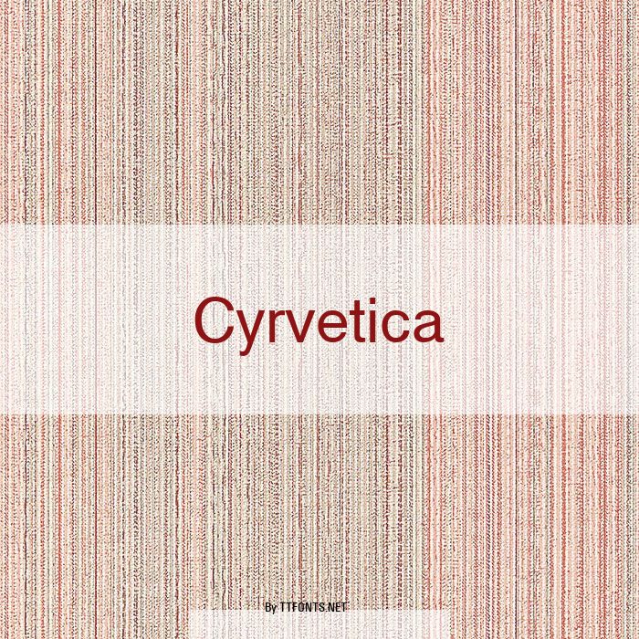 Cyrvetica example