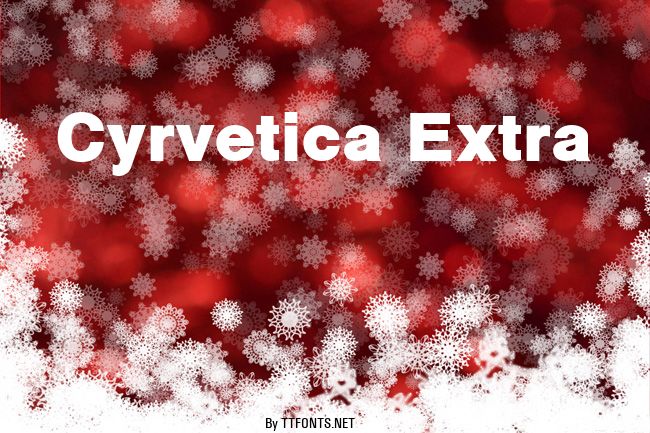 Cyrvetica Extra example