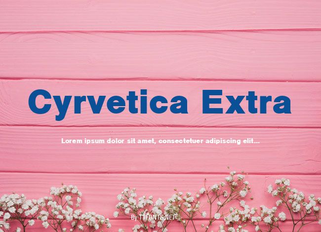 Cyrvetica Extra example