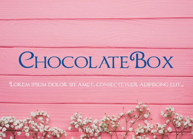 ChocolateBox example