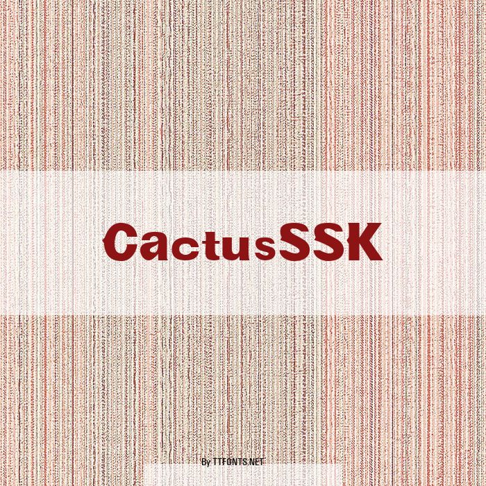 CactusSSK example