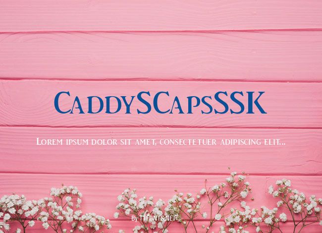 CaddySCapsSSK example