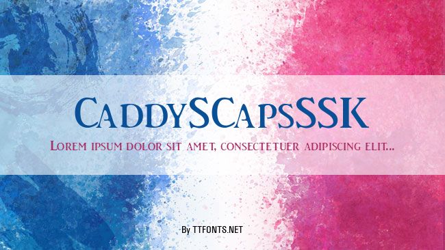 CaddySCapsSSK example