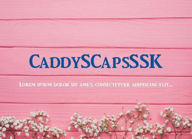 CaddySCapsSSK example
