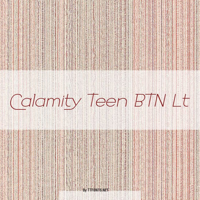 Calamity Teen BTN Lt example