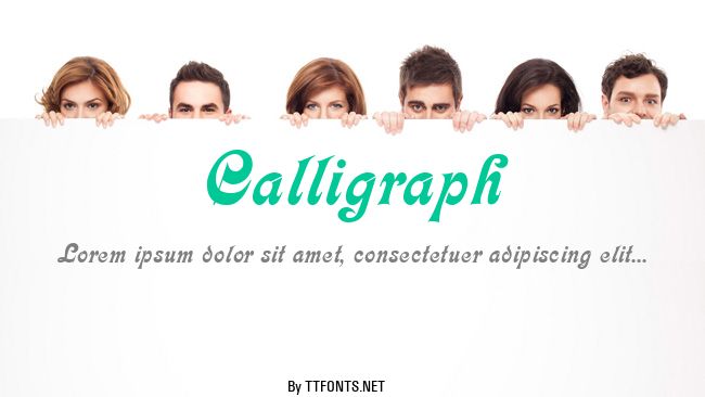 Calligraph example
