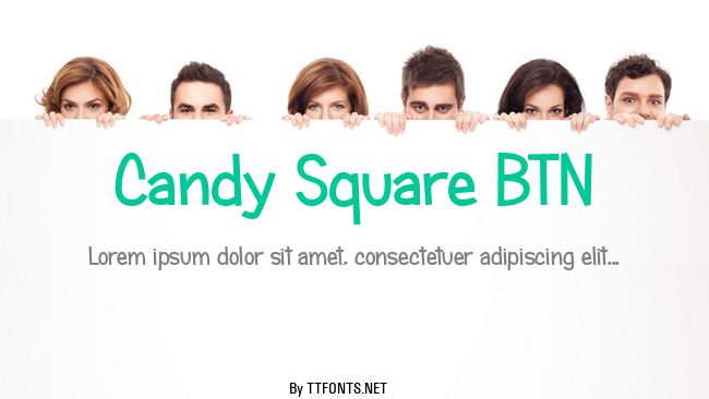 Candy Square BTN example