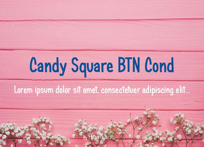 Candy Square BTN Cond example