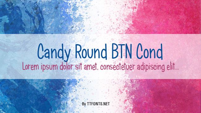 Candy Round BTN Cond example