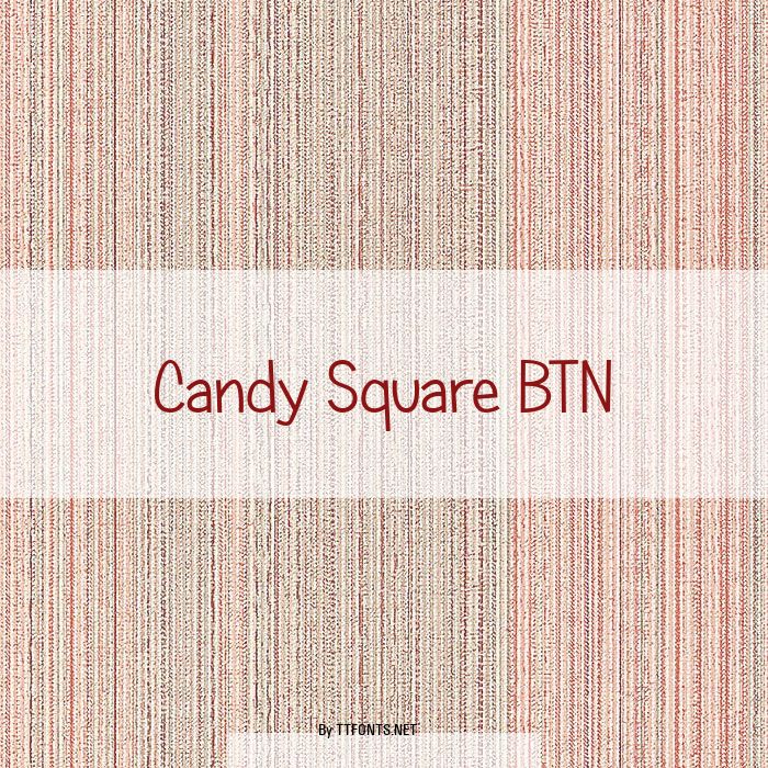 Candy Square BTN example