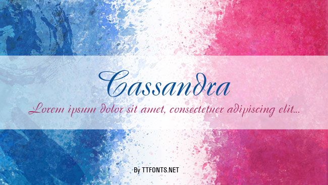 Cassandra example