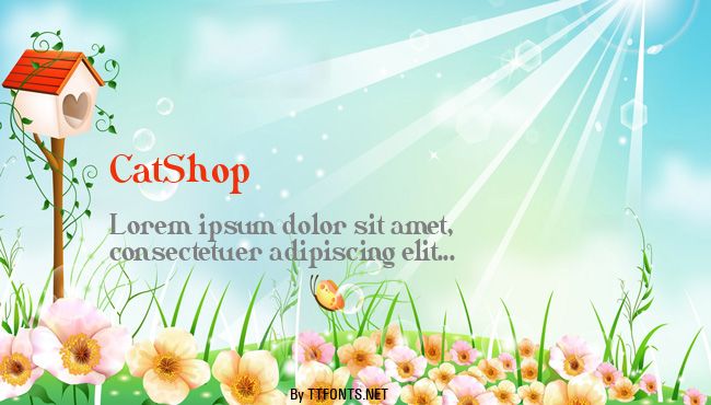 CatShop example