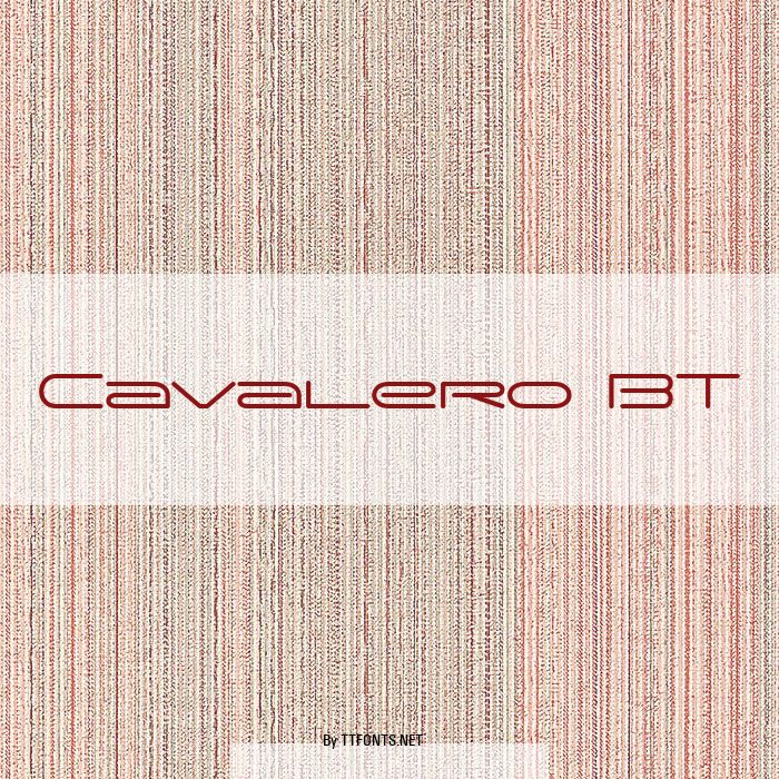 Cavalero BT example