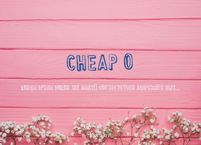 Cheap O example