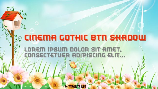 Cinema Gothic BTN Shadow example