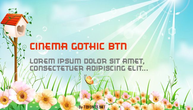 Cinema Gothic BTN example