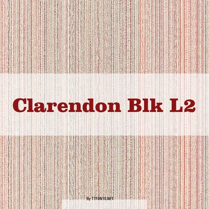 Clarendon Blk L2 example