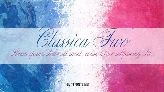 Classica Two example