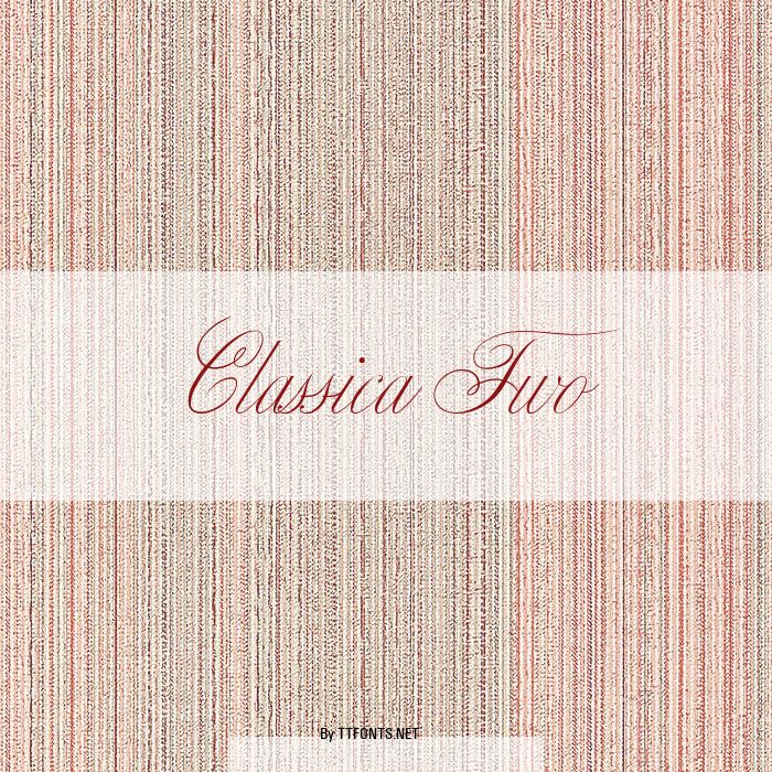 Classica Two example