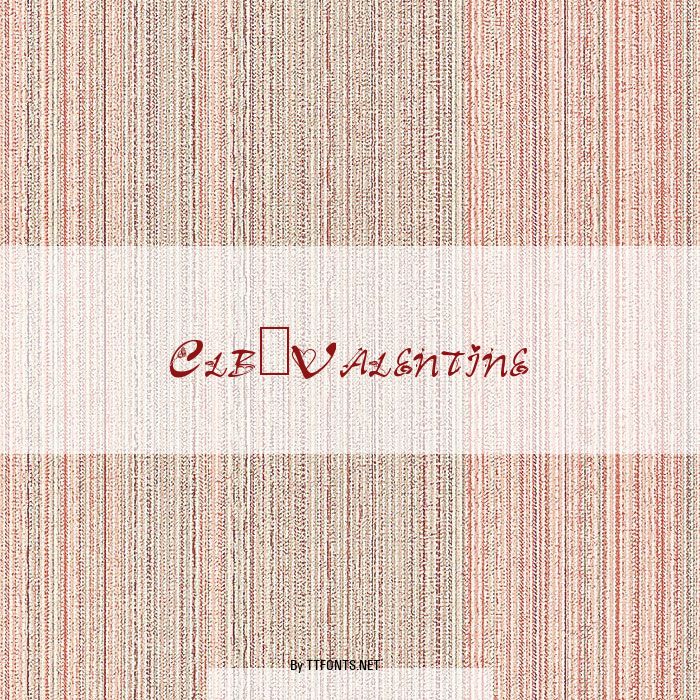 Clb:Valentine example