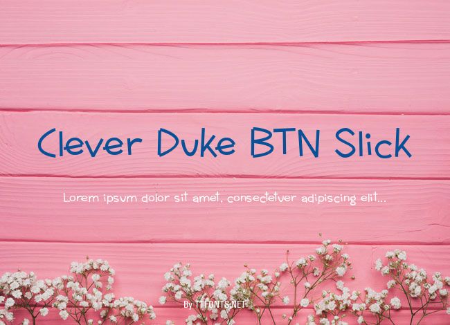 Clever Duke BTN Slick example