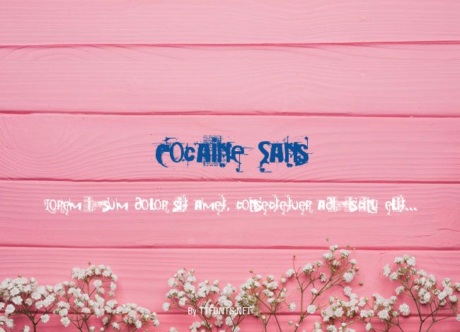 Cocaine Sans example