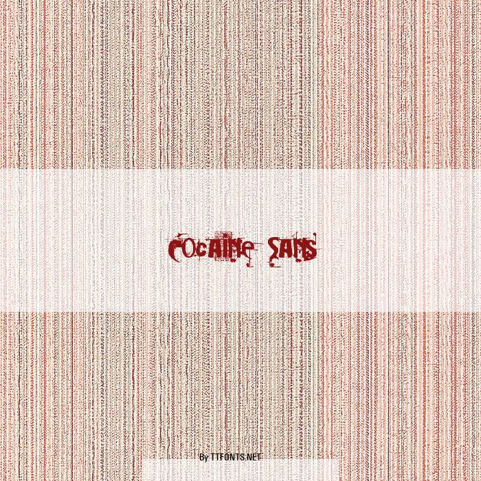 Cocaine Sans example