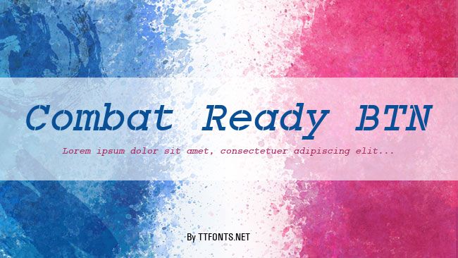 Combat Ready BTN example